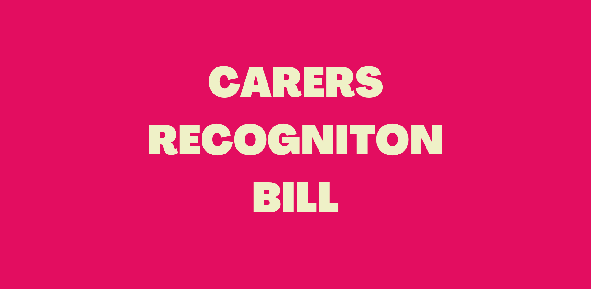 Carers Bill Main Image