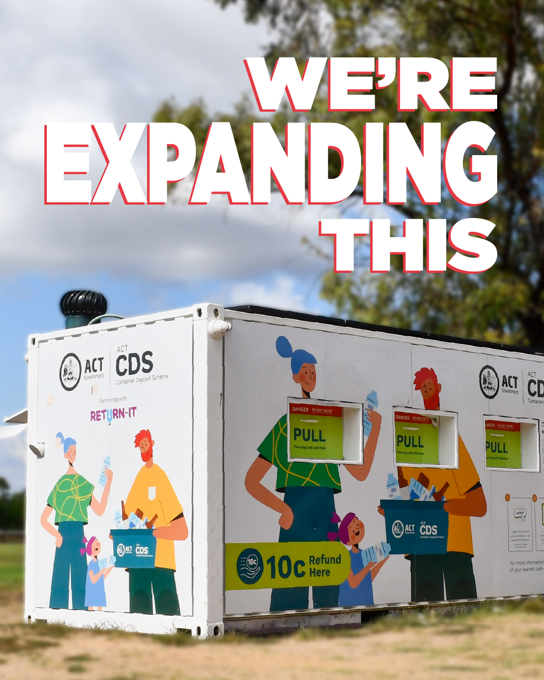 Recycling that makes cents - the ACT Container Deposit Scheme prepares to expand range of eligible containers Main Image